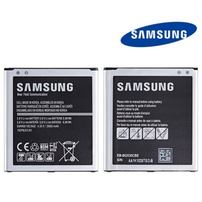 Samsung Galaxy J3 J5 ON5 Grand Prime OEM Replacement Battery 2600mAh EB-BG530CBE
