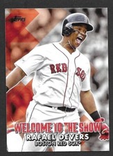 2022 Topps Welcome to the Show #WTTS18 Rafael Devers Boston Red Sox