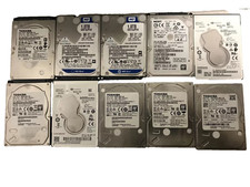 Lot of 10 Laptop notebook Speed 1TB 2.5" SATA Hard Drive HDD Tested Wiped