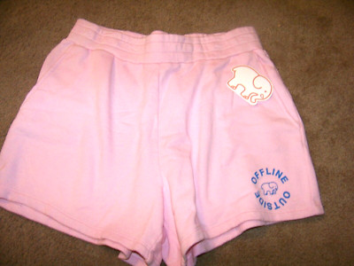 NWT IVORY ELLA Offline Outside Highwaist Shorts Women's M ~ Pink Lady