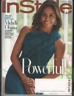 IN STYLE Magazine - October 2016 with Michelle Obama on the cover