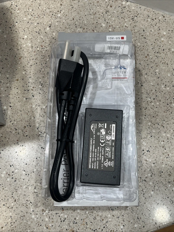 (11) Ubiquiti GP-A150-080 Power Supply UBI-POE-15-8 PoE Injector 15V 0.8A - Image 2 of 3