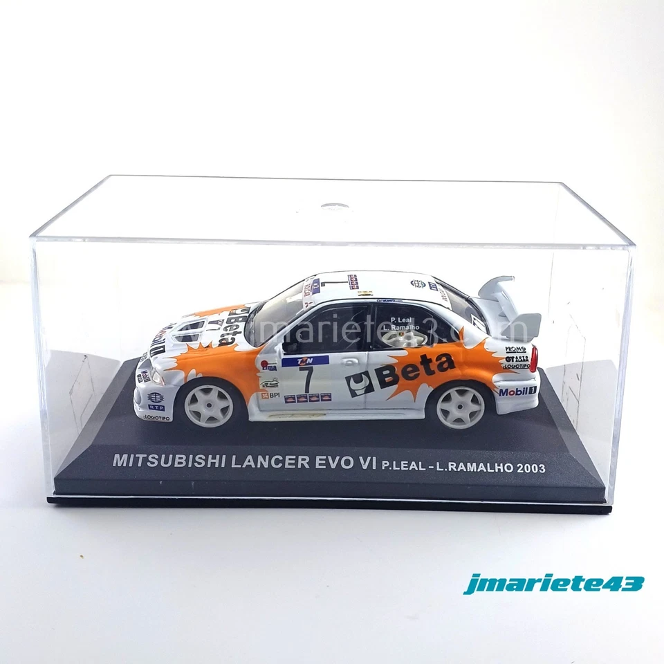 Mitsubishi Lancer Evo VI #7 P. Leal - L. Ramalho 2003 143 - Immagine 2 di 4