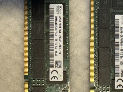 SK Hynix 128GB 1x 32GB DDR4 PC4-2133p  Reg ECC Server RAM DDR4 HP Certified Kit