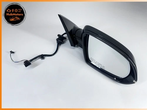 2011-2018 Audi A8 Right Passenger Side Rear View Mirror Auto/F OEM (Dark Gray)