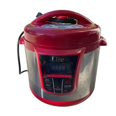 #ad Elite Maxi Matic Platinum EPC 808R Red 120V 1200W Electric Pressure Cooker 8QT $149.99