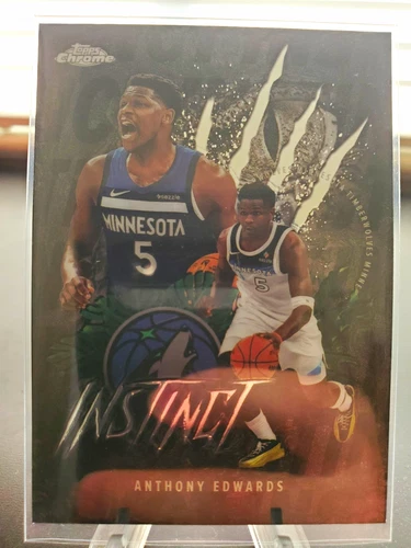 2025 Topps Chrome Anthony Edwards Base (RAW)