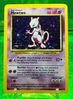 1999/2000 MewTwo 10/102 Base Set Holo Rare Unlimited Pokemon TCG Card LP