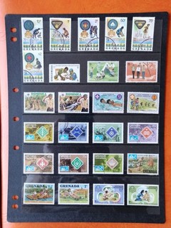 SCOUTS of the WORLD stamps