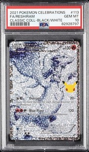 Reshiram Celebrations Psa 10 | eBay