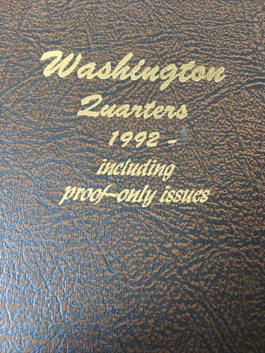 WASHINGTON QUARTERS 18–1992/2000 IN A DANSCO ALBUM 