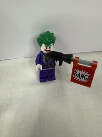 LEGO Batman Movie the Joker Minifigure 70906 Joker With BANG Gun