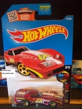2016 Hot Wheels 63 -1 76 Greenwood Corvette Red 5sp Am 16card
