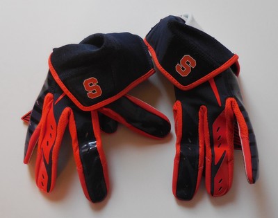 Nike Vapor Jet 5.0 Football Gloves NCAA Team Syracuse Orange Men
