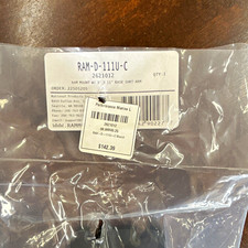 RAM Mount RAM-D-111U-C, Short Arm w/ 3" x 11" Base, Black