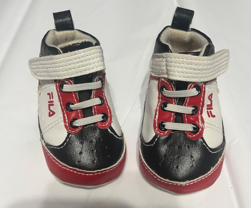 0-6 Month Baby Fila Shoes Used