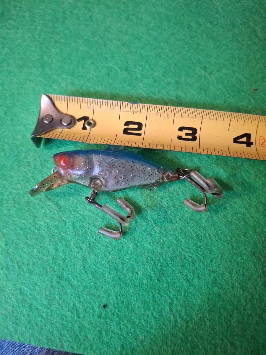 Leurre Vintage Mann's Crankbait – 1- Moins Double Timbre, 5/8 Oz, Tennessee Shad