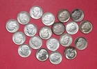 Roosevelt Dime Silver Lot - 20 Mixed Date Coins