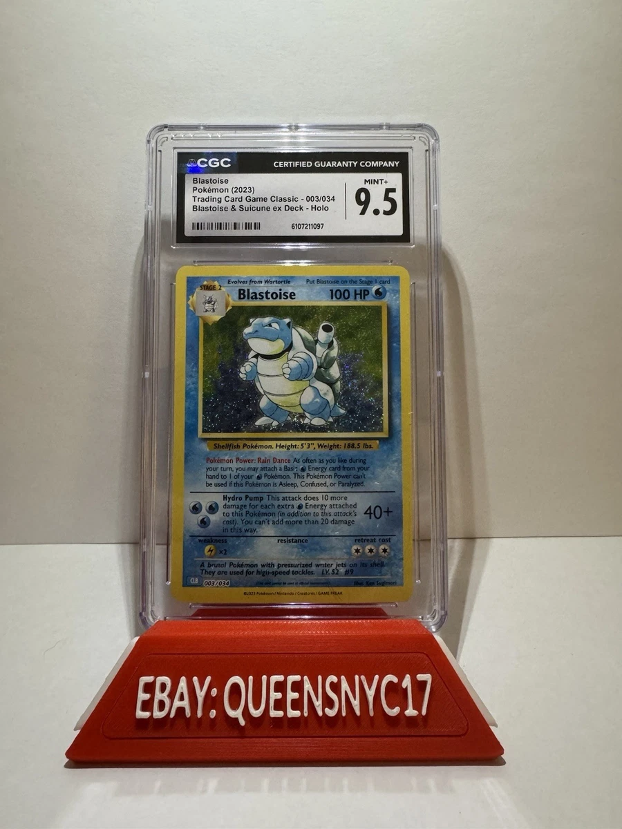 Blastoise Pokmon TCG Grade 9.5 Individual Collectible Card Game Cards for sale - eBay Blastoise Pokmon TCG Grade 9.5 Individual Collectible Card Game Cards for sale - eBay