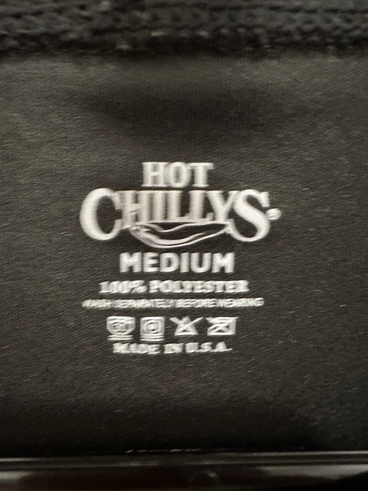 Top Hot Chillys Para Mujer Melocotón Sub Estampado Cremallera-T Capa Base Raya Sagrada/Negro Foto 4 de 4