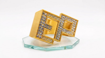 Elvis Presley Ring XXL Deko Sammlerstück 3D Druck PLA Epoxidharz
