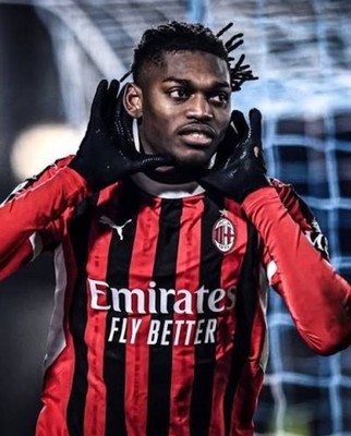 Maillot de joueur authentique Rafael Leão AC Milan Puma 2025/26