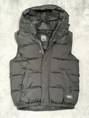 Steppweste / Puffer Weste Schwarz Zara