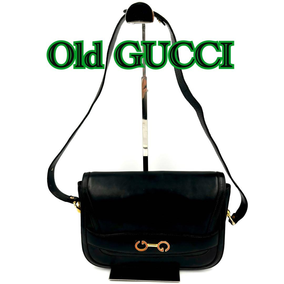Vintage GUCCI Double One Shoulder Bag