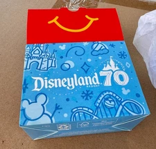 McDONALD'S x DISNEYLAND 70th HAPPY MEAL toys BEAST AND BLACK WIDOW w/box MINT !!