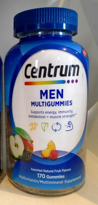 Centrum Men Multigummies Gummy Multivitamin 170 Count