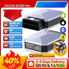 OBD2 Scanner AI Assisted Bi-directional All System Diagnostic Tool 15 Reset Lot