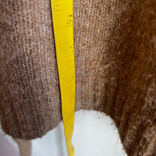 Pilcro Turtleneck Sweater Chunky Cozy Brown Pullover Size Small - Afbeelding 5 van 6