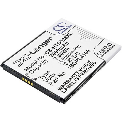 Battery for HTC Desire 326G 526 526G HTCD100LVWP BOPL4100 BOPM310 HQ60331141000