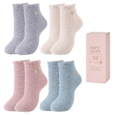 's Fuzzy Socks for Cozy Socks-Fluffy Cloud Soft Warm Thick Comfy Cute,for Hom...