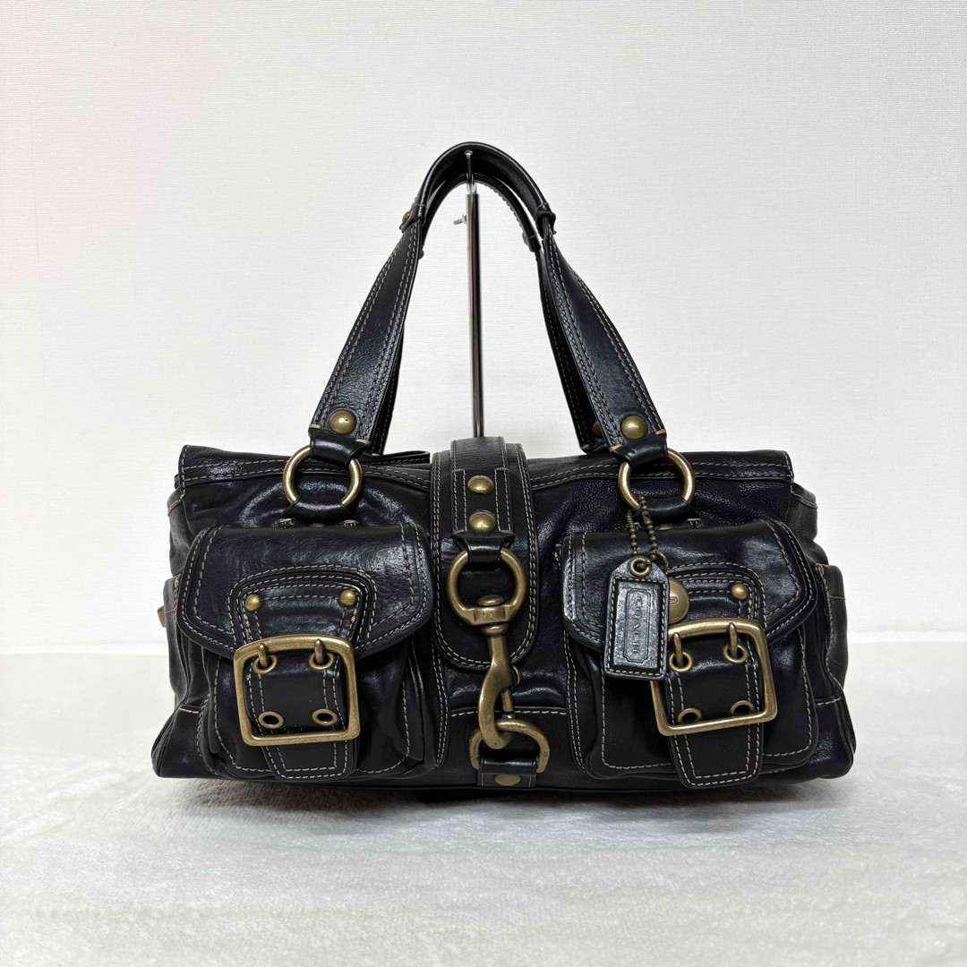 バッグ Coach Legacy TurnLock 65th Shoulder bag Coach y2k 65th Signature Legacy Leigh Shoulder Bag Turn lock