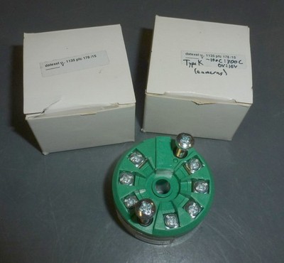 Two Datexel DAT1135 Isolated Temperature Converter - Range of -100 to 300C
