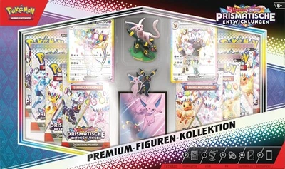 Pokemon Prismatische Entwicklungen Premium Figuren Kollektion Deutsch OVP (I9)