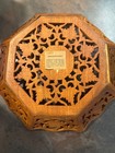 Vintage hand carved wood plate/intake bowl — photo 7