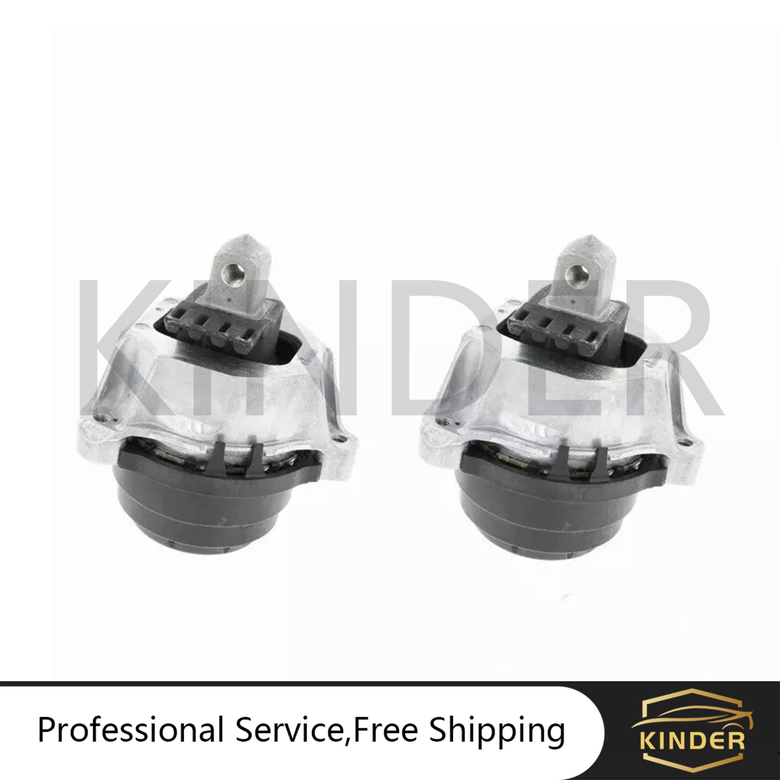 2PCS Engine Mount Kit For BMW 5 6 7 Series X3 X4 X5 X7 G01 G02 G05 G07 G11 G12