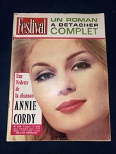 MAGAZINE FESTIVAL ANNIE CORDY TBE