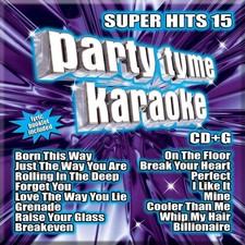 Party Tyme Karaoke: Super Hits 15 - Music CD - Party Tyme Karaoke - 2011-06-28