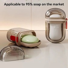 Portable Travel Bar Soap Box Case Holder Container Leak Proof with Lid