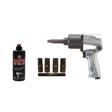Ingersoll Rand 231HA-2 1/2" Air Impact Wrench with 2" Anvil and 5pcs socket set