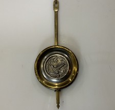 Vintage Brass And Metal Clock Pendulum