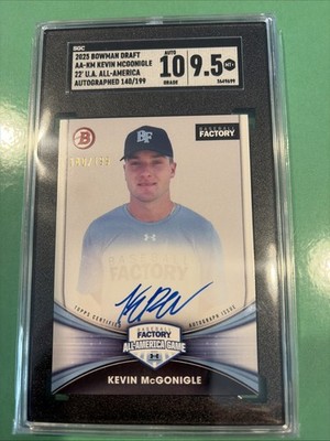 2025 Bowman - Under Armour All-America Game Autographs Kevin 