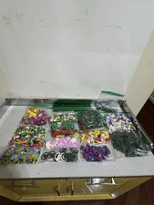 assorted bulk LEGO pieces, primarily from the LEGO Botanical Collection Huge Lot