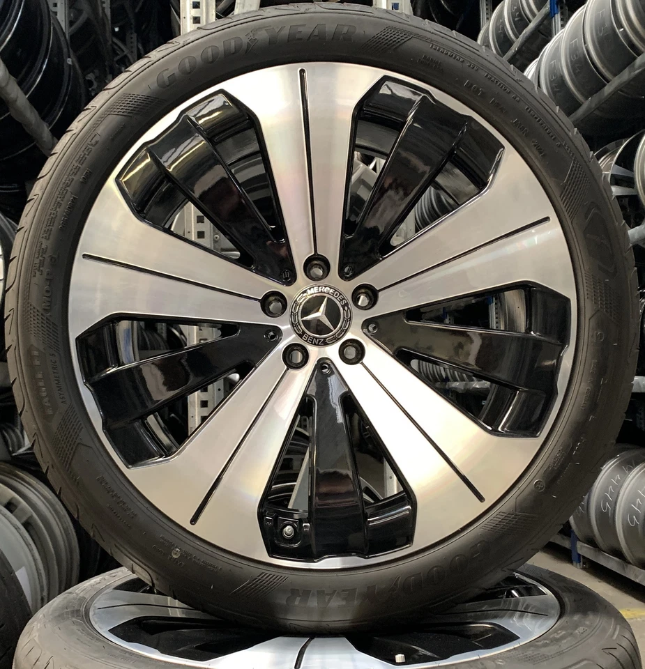 4 Orig Mercedes-Benz Sommerräder 265/40 R21 105H EQS V297 EQS 53 EQE X294 SUV A2 - Bild 2 von 4