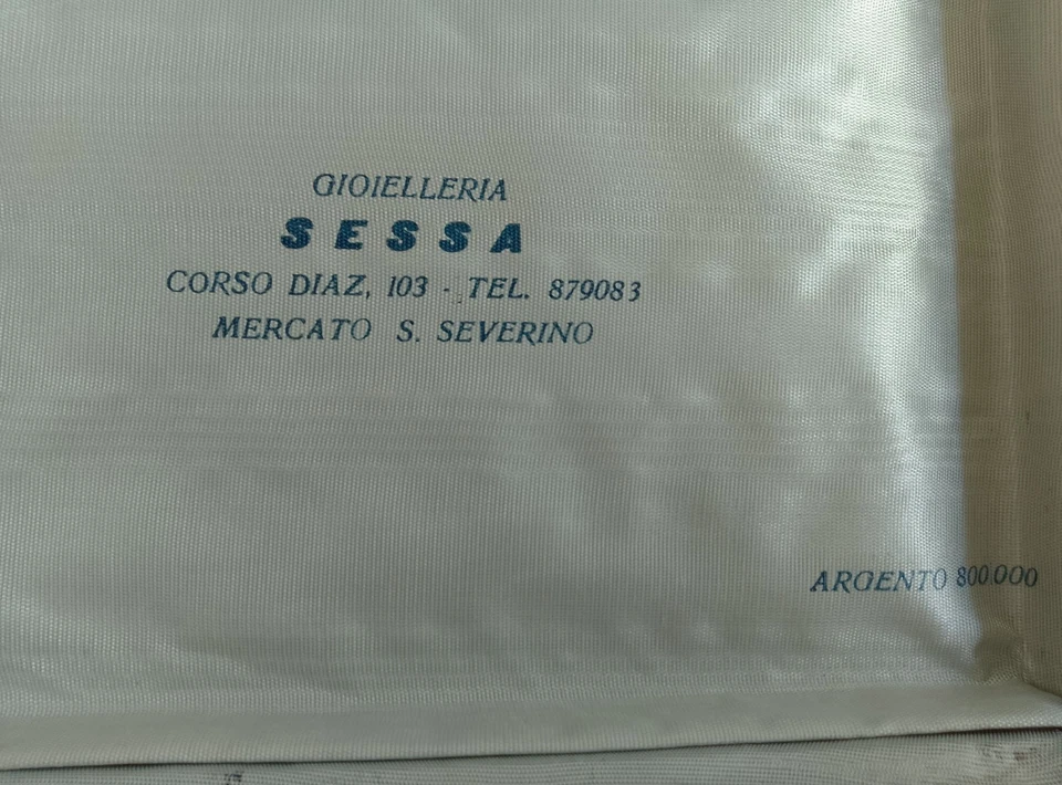 set forchette da dessert argento 800.000 vintage - Immagine 2 di 2