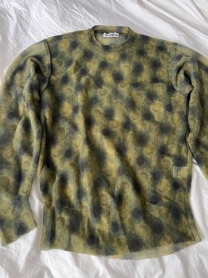 ISSEY MIYAKE MEN Archive Mesh Knit Tie Dye Long Sleeve Size L Japan ME77KN013