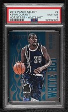 2012-13 Panini Select Hot Stars White Hot Kevin Durant #2 PSA 8 0kr8